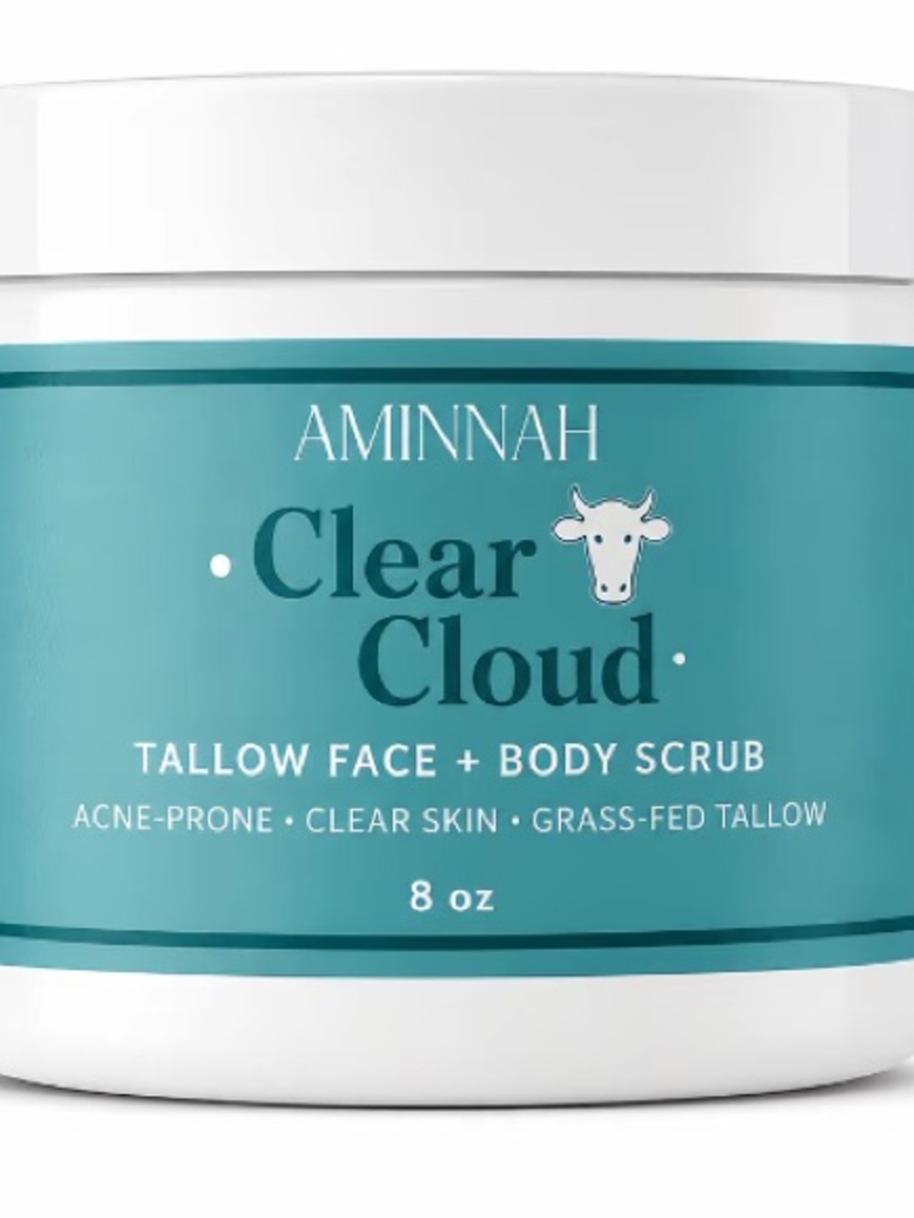 *Buy Now* Aminnah Clear Cloud Tallow Face & Body Scrub